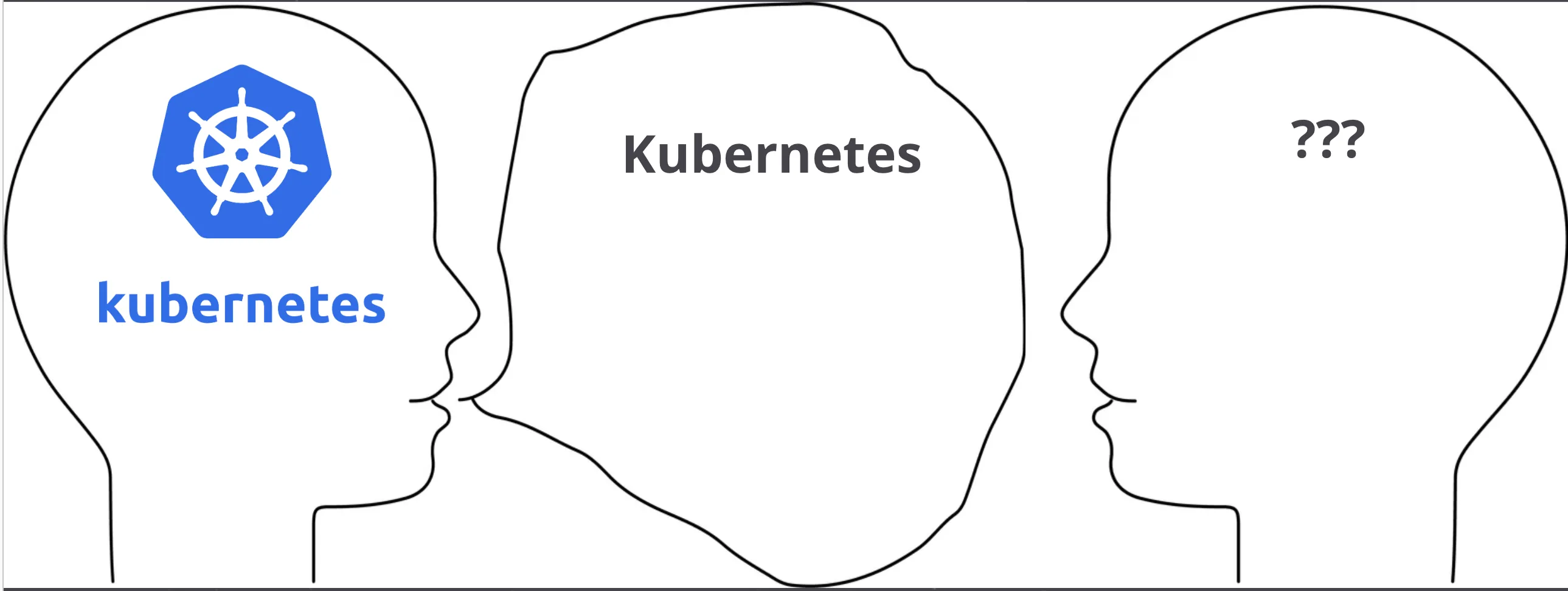 An expert not realising that their audience does not know or care what Kubernetes is